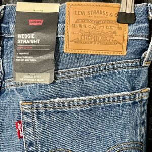 Levi's Blue Straight Leg Women's Jeans